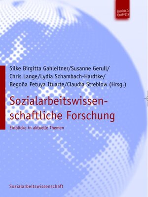 cover image of Sozialarbeitswissenschaftliche Forschung